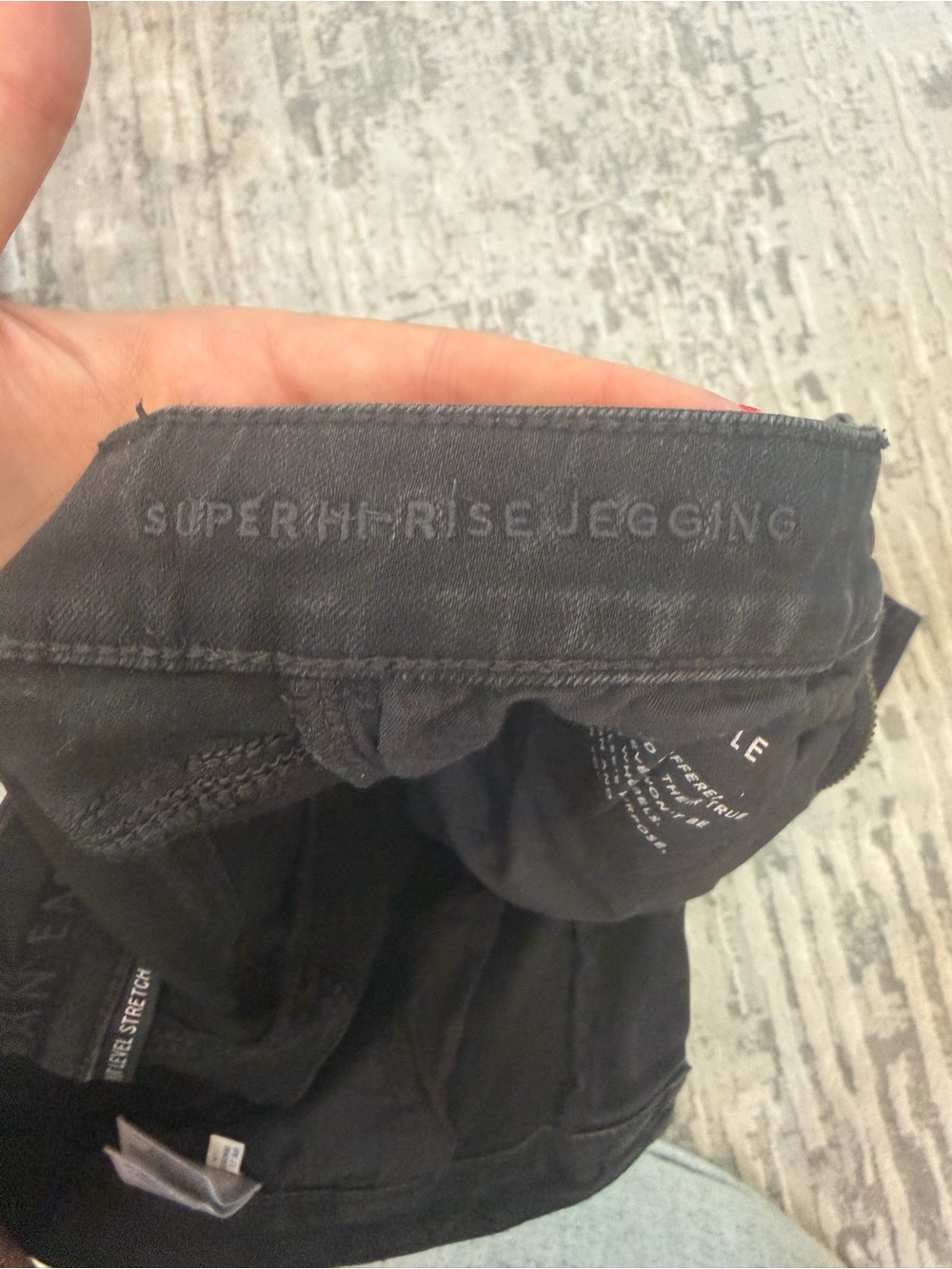 New American eagle super hi rise women’s jeggings black - Picture 10 of 15